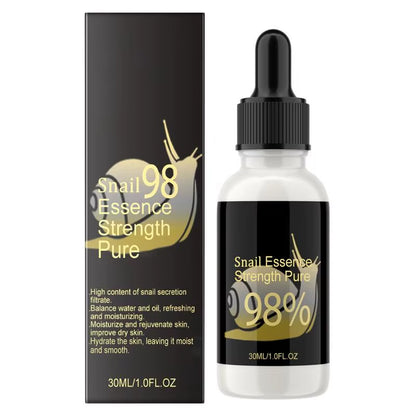 Snail anti Aging Serum Snail Mucin Essence Advanced Moisturizing Skin Care Pore Shrink Hyaluronic Acid Serum Brighten Essence