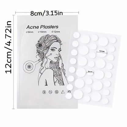 36Pcs Face and Body Pimple Patches for Covering Pimples, Acne Patches or Zit Spots Stickers, Body Patches