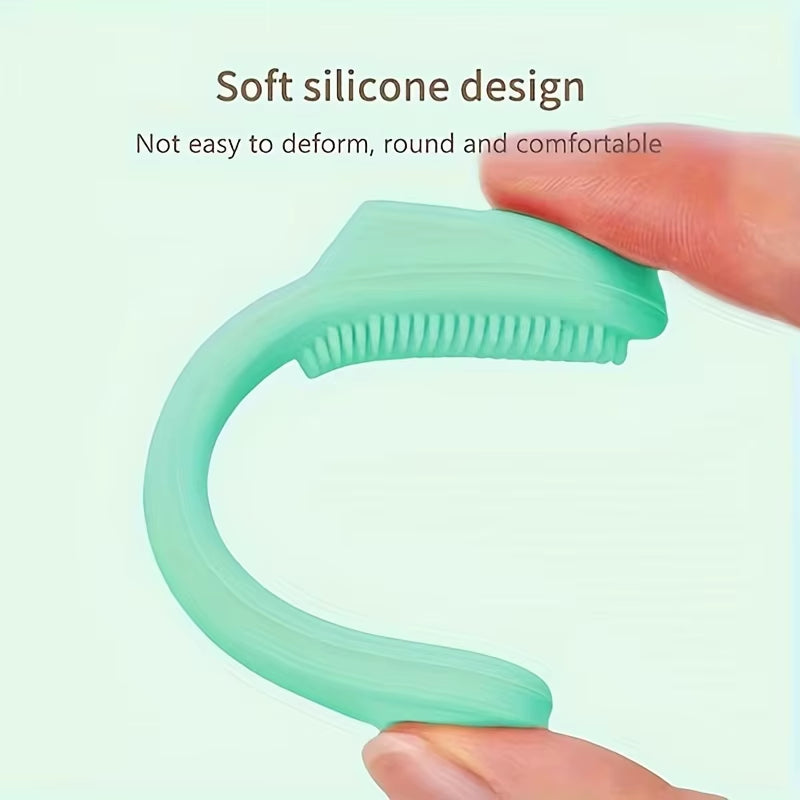 1PC Soft Silicone Nose Brush, Clean the Face, Remove Blackheads, Clean the Nose, Exfoliate, Wash the Face Brush, Easy to C