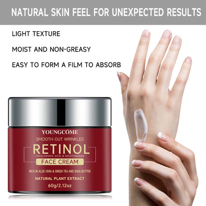 Retinol Lifting Firming Cream Repairing Moisturizing Nourishing Cream Brightening Skin Facial Cream Anti-Aging Face Skin Care
