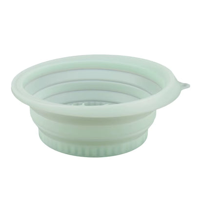 Silicone Face Bowl with Built-In Icetray Collapsible Ice Facial Folding Washbasin Face Ice Bath Water Chiller