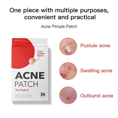 New Original Acne Invisible Patch Set, Suitable for Covering Acne, Pimples, and Blemishes on the Face and Skin Day and Night