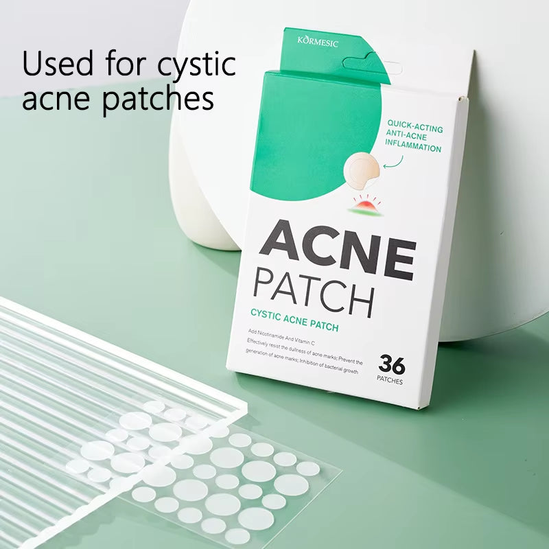 New Original Acne Invisible Patch Set, Suitable for Covering Acne, Pimples, and Blemishes on the Face and Skin Day and Night
