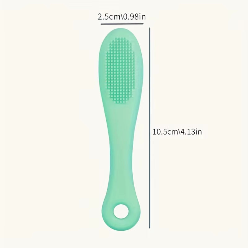 1PC Soft Silicone Nose Brush, Clean the Face, Remove Blackheads, Clean the Nose, Exfoliate, Wash the Face Brush, Easy to C