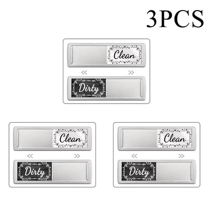 Dishwasher Magnet Clean Dirty Sign Dishwasher Clean Dirty Magnet Clean Dirty Dishwasher Magnet Indicator Kitchen Organization