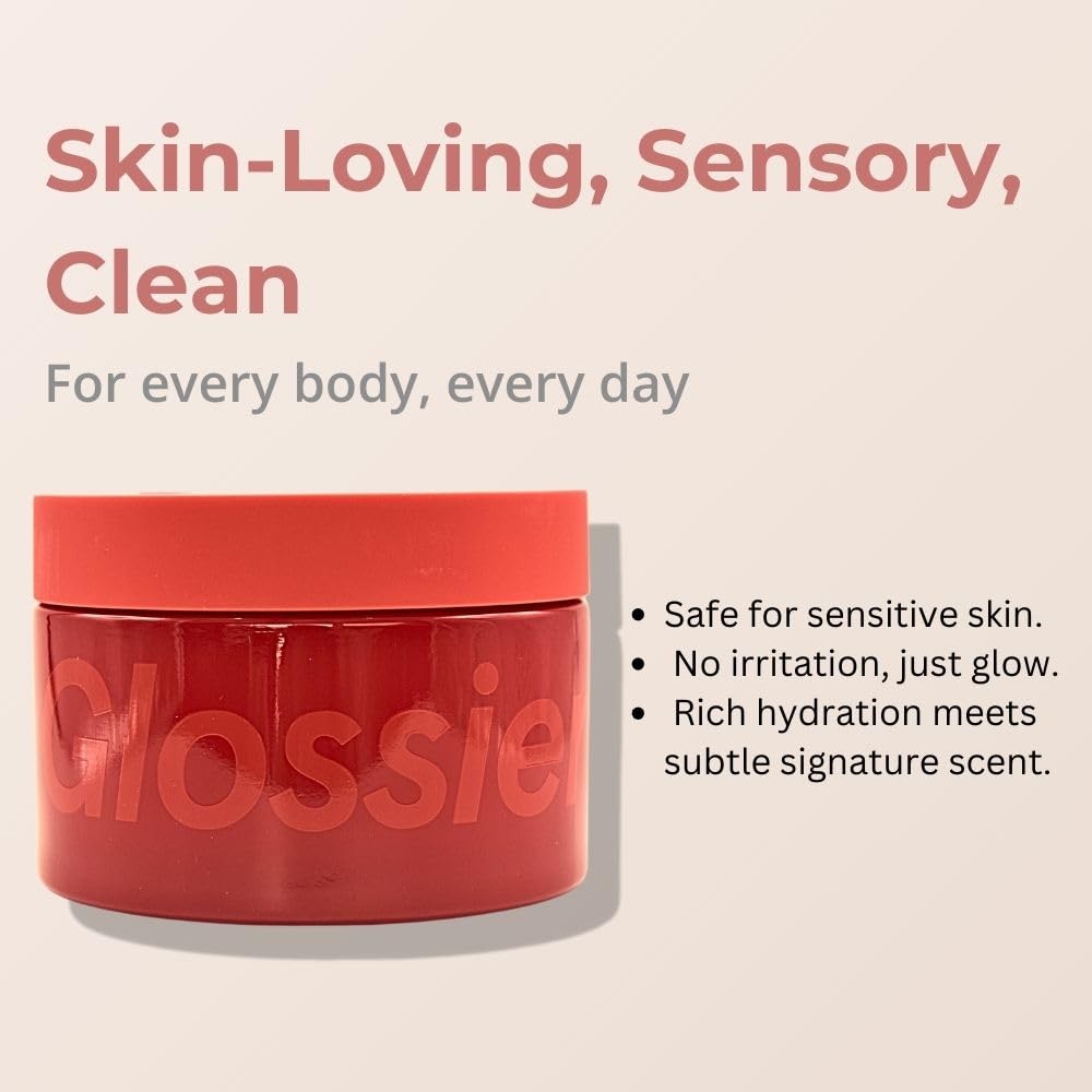 Indulge Your Skin with Glossier Crème de You Luxurious Body Butter - 7.2 Oz of Hydration and Sensory Bliss