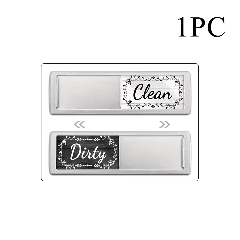 Dishwasher Magnet Clean Dirty Sign Dishwasher Clean Dirty Magnet Clean Dirty Dishwasher Magnet Indicator Kitchen Organization