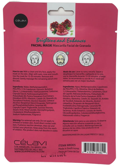 Facial Mask Skincare Sheet Korean Beauty Face Mask Sheets Skin Care Antiaging