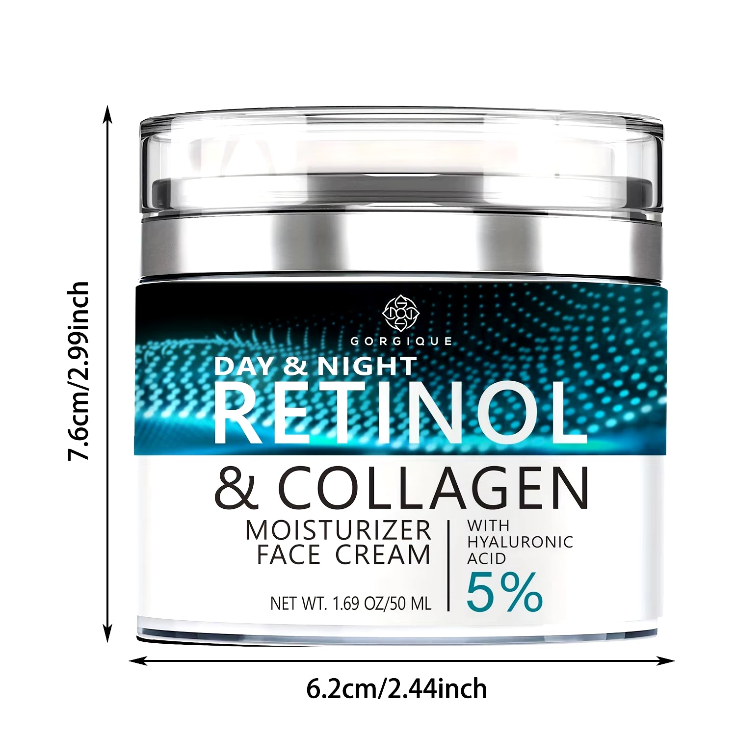 Face Moisturizer Retinol Cream - Day & Night anti Aging Moisturizing Cream