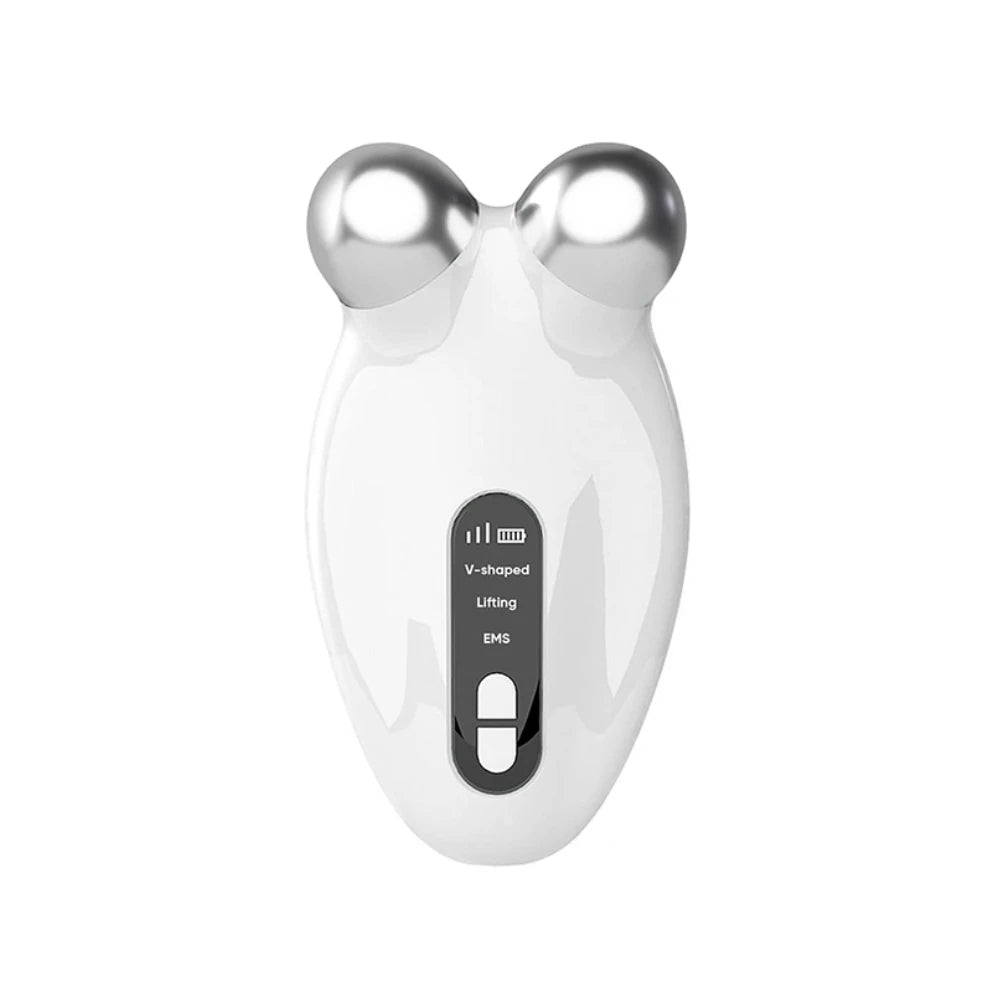 Facial Massager Microcurrent Roller EMS Device for Face Lifting Skin Tighten Rejuvenation Chin Remover anti Wrikle Double Care