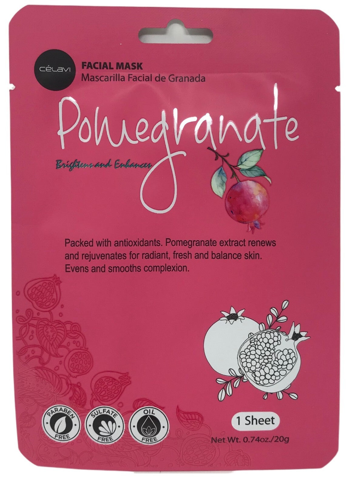 Facial Mask Skincare Sheet Korean Beauty Face Mask Sheets Skin Care Antiaging