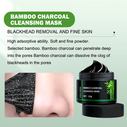 Charcoal Face Mask Nose Strips Toothpaste Blackhead Remover Clean Pores Teeth Whiten Oil Control Face Teeth Clean Series