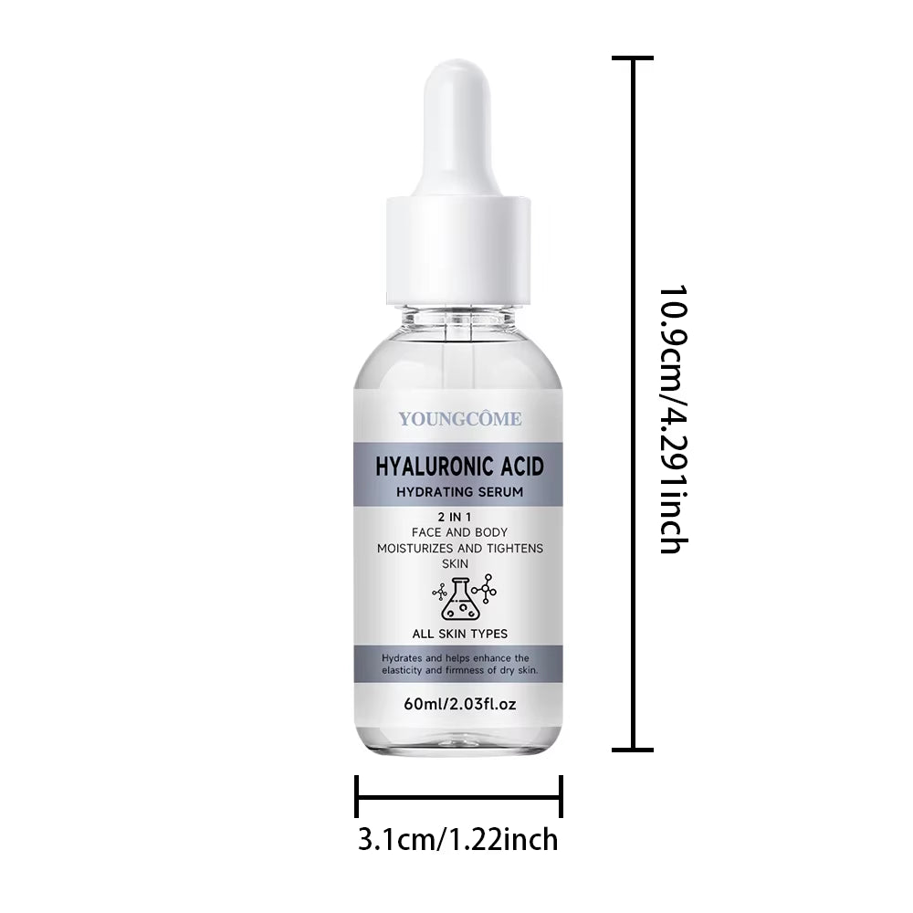 Hyaluronic Acid Moisturizing Serum Acid Moisturizing Nourishing Dry Skin Care Firming Oil Control Multi-Effect Facial Essence