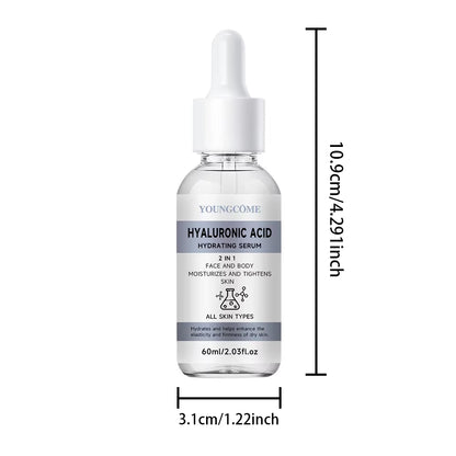 Hyaluronic Acid Moisturizing Serum Acid Moisturizing Nourishing Dry Skin Care Firming Oil Control Multi-Effect Facial Essence