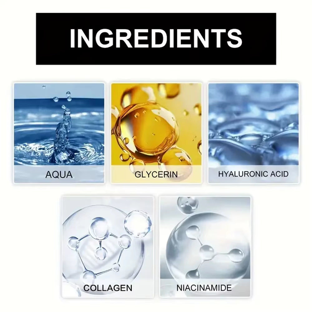 Face Serum Shrink Pores Brightening Whitening Cream anti Aging Lines and Wrinkles for Glowing Skin Firm Essence Face Cream Set