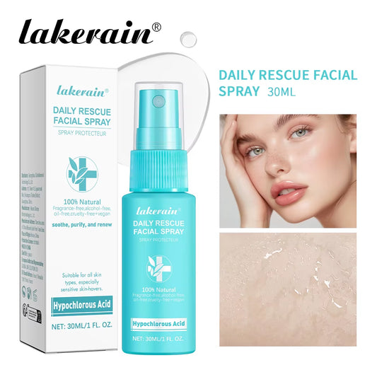 Calming Rescue Facial Spray for Sensitive Skin Hypochlorous Acid Spray Helps Reduce Redness Breakouts Soothing Balancing Spray