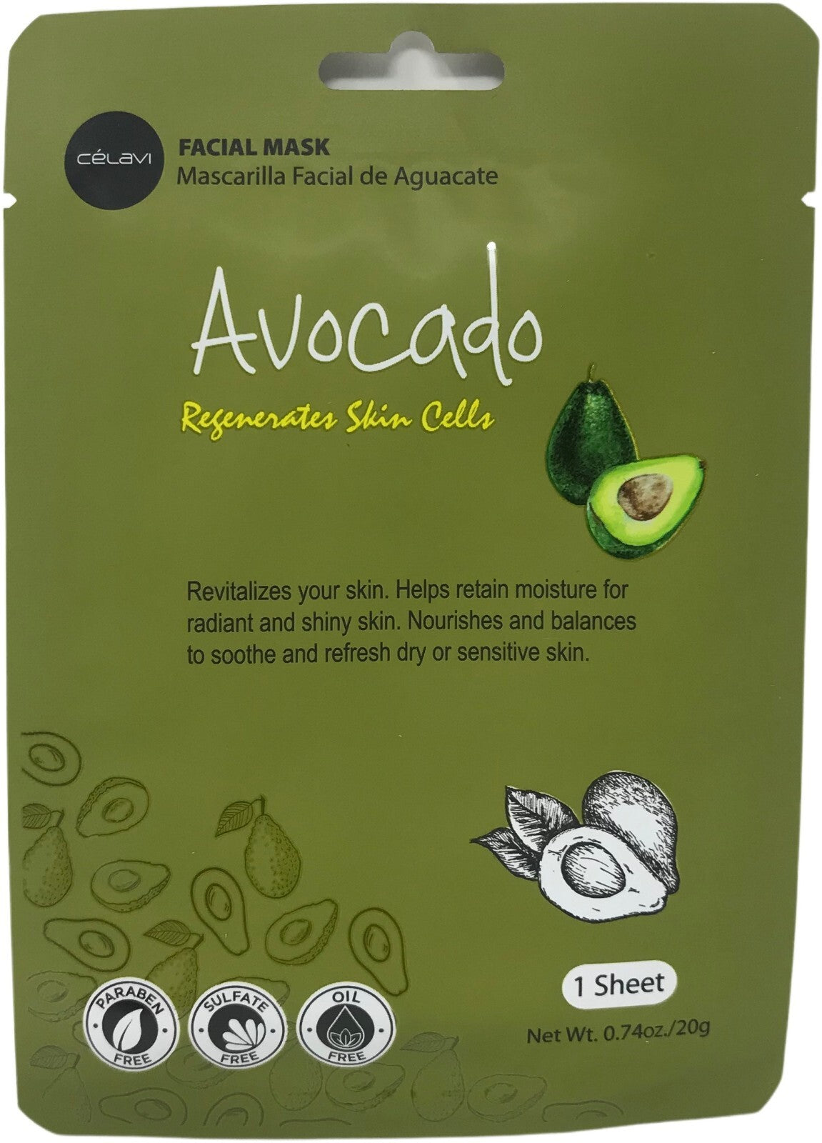 Facial Mask Skincare Sheet Korean Beauty Face Mask Sheets Skin Care Antiaging