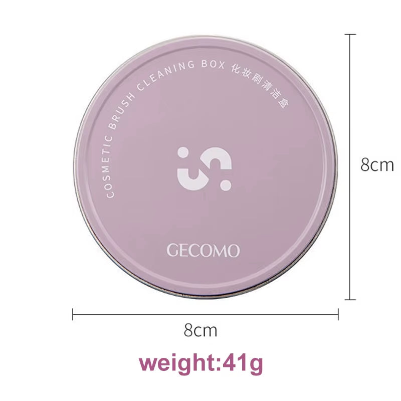 Makeup Brush Cleaning Box Quick Clean Sponge Eyeshadow Brushes Dry Cleaner Cosmetic Wash Clean Powder Tool Makeup Accessories