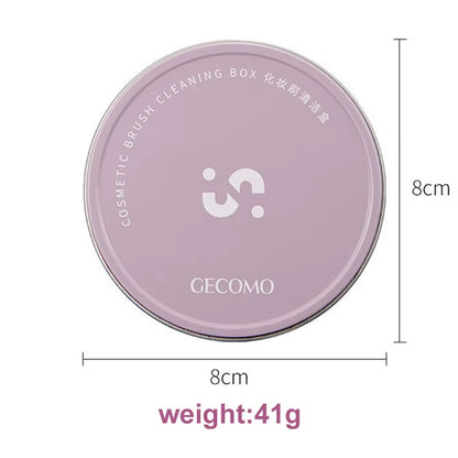 Makeup Brush Cleaning Box Quick Clean Sponge Eyeshadow Brushes Dry Cleaner Cosmetic Wash Clean Powder Tool Makeup Accessories