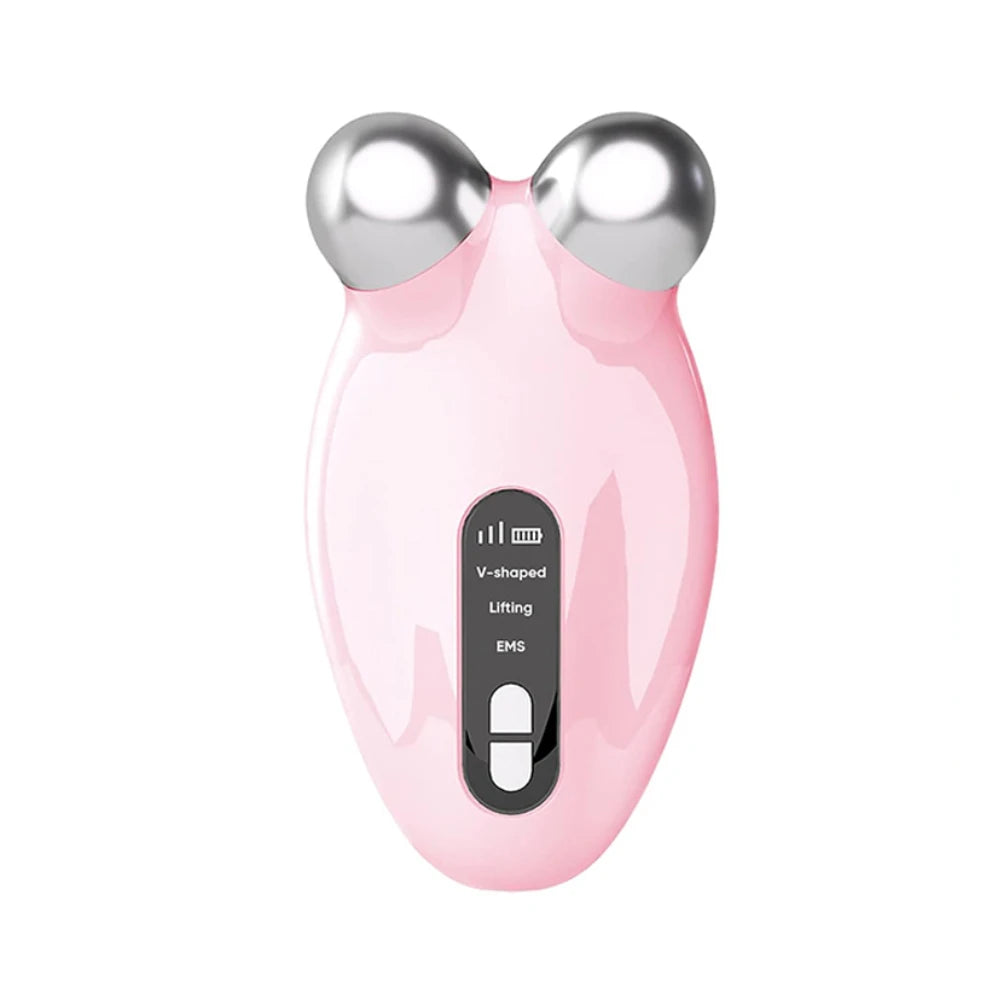 Facial Massager Microcurrent Roller EMS Device for Face Lifting Skin Tighten Rejuvenation Chin Remover anti Wrikle Double Care